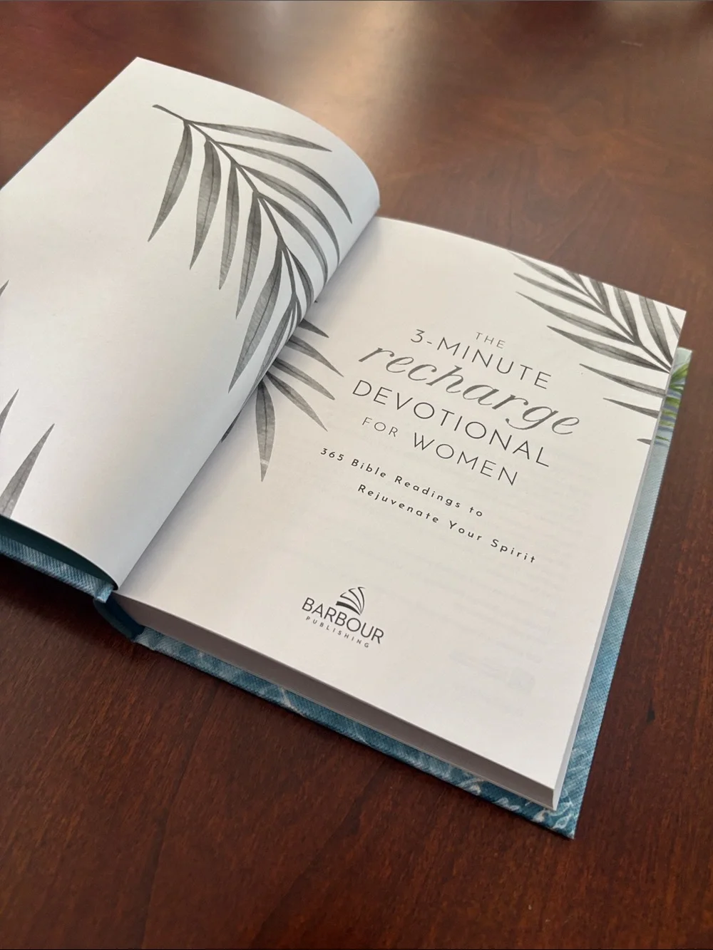 The 3-Minute Recharge Devotional for Women - hard cover